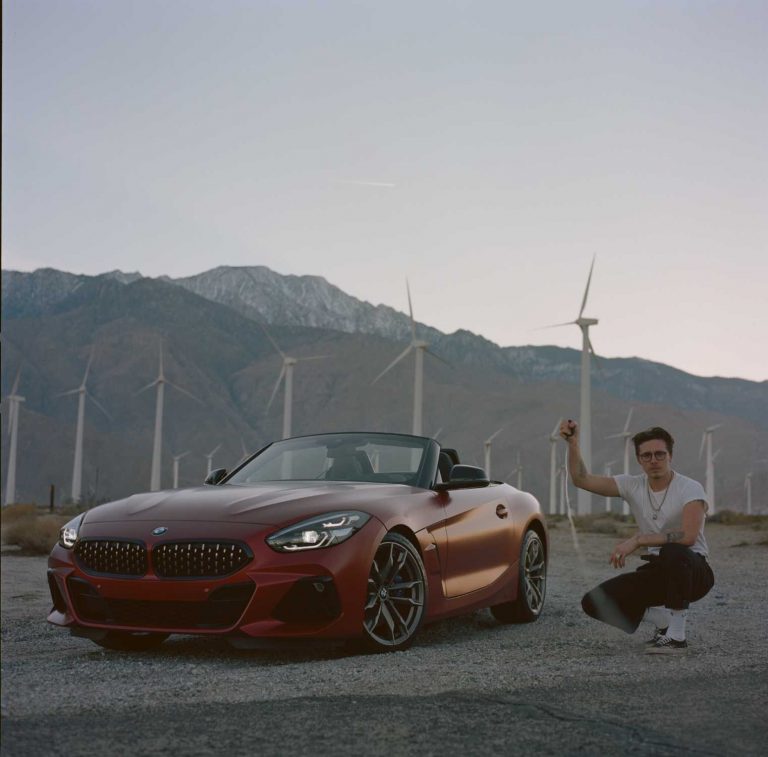 „Ponętne i drapieżne”: Brooklyn Beckham portretuje nowe BMW Z4